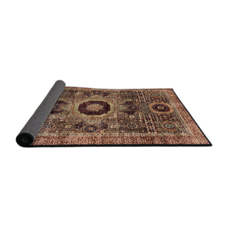 Abstract Indoor Rug, Round 7'
