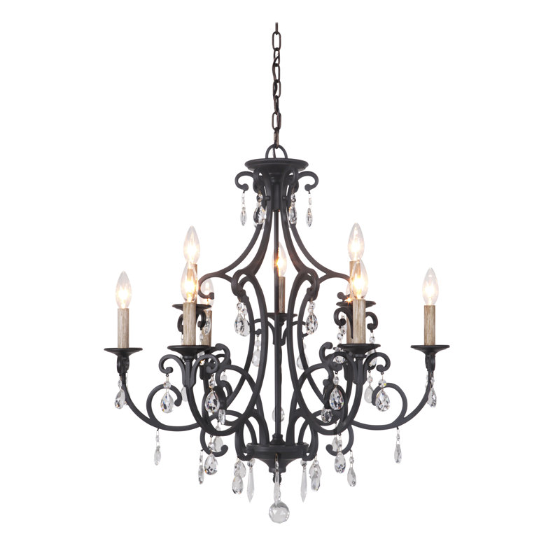Aricin 9 - Light Dimmable Geometric Chandelier