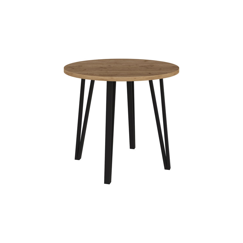 Alphonsia Round Dining Table, Brown