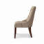 Ensemble de 2 chaises d'appoint Quinley Espresso