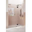 Halo 56 in. x 78 in. Frameless Glass Hinge Shower Door-2033252392