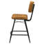 Chaise de comptoir rembourrée Senko-1365549818