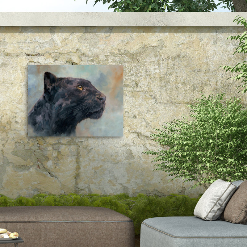 Toile d'extérieur David Stribble Panther, H 14 po x l 19 po
