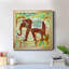 Bali Elephant - peinture sur toile encadrée-1601911699-1601911698