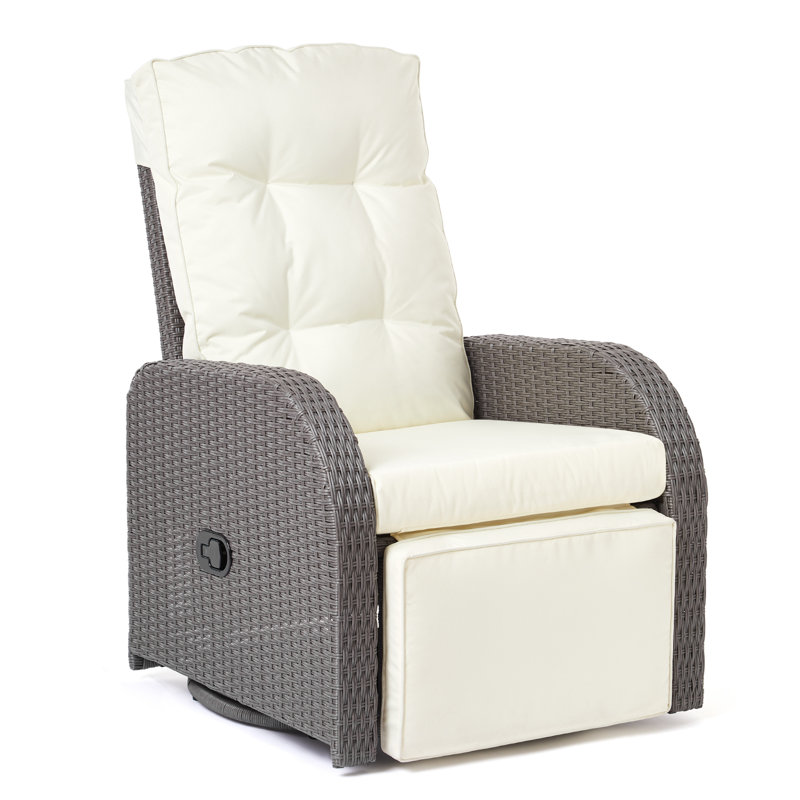 Francina Swivel Wicker Outdoor Lounge Chair