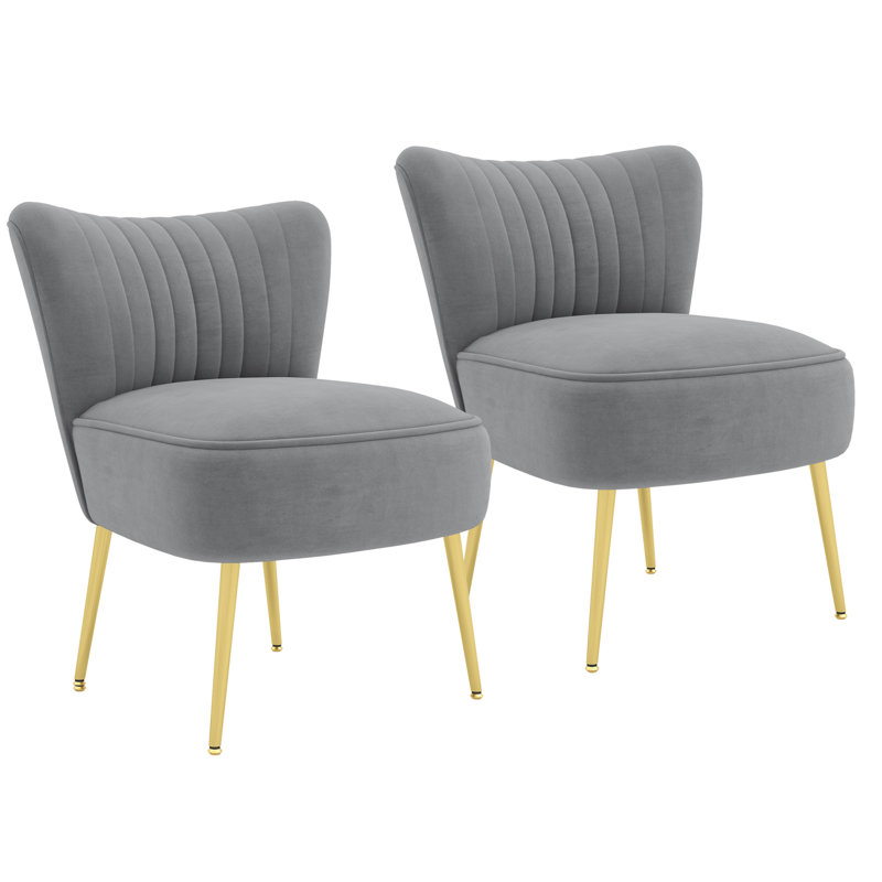 Largeur de 20,9 po Jerdine, 100 % polyester gris