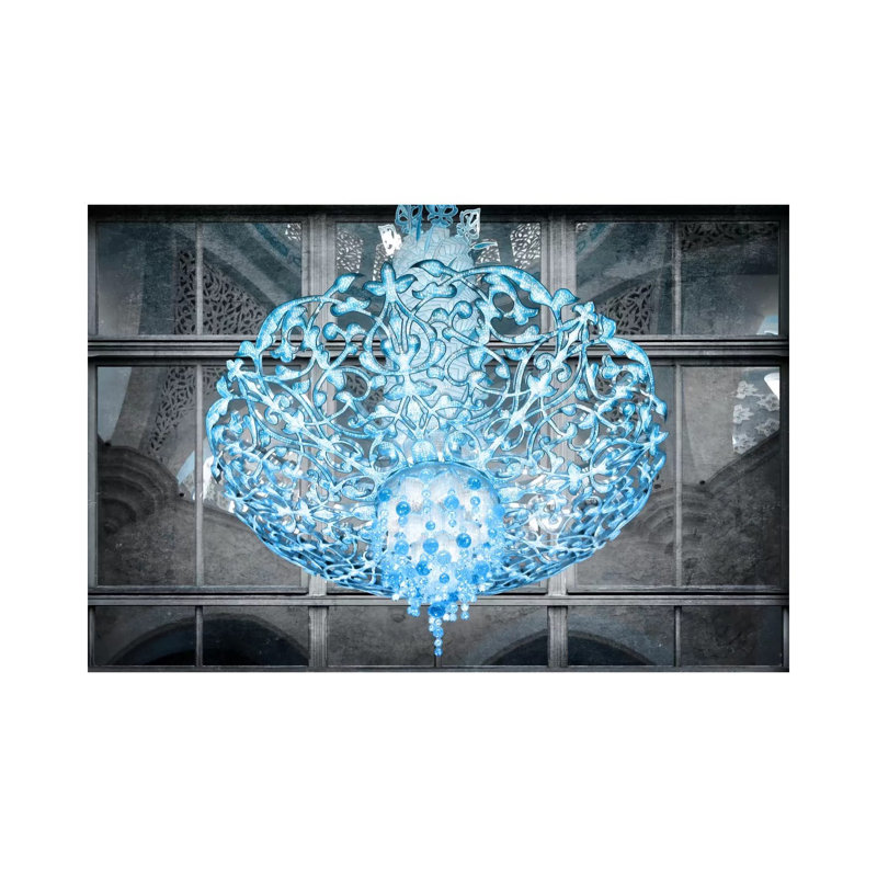 Ice lustre - impression sur toile tendue, 26'' H x 40'' W x 1.5'' D