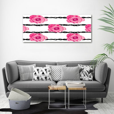 Roses - No Frame Painting on Canvas