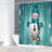 Dretha Shower Curtain with Hooks Included