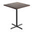 Plateau de table carré en bois massif avec base en X-1172670994-1172670991-1172670992