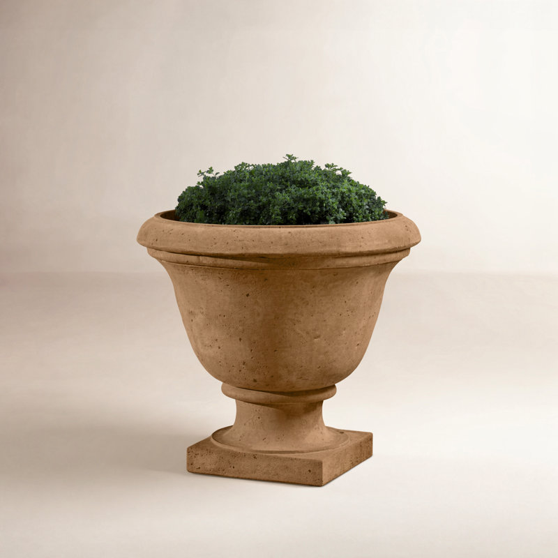 Greenwich 27" Urn Planter, Travertine