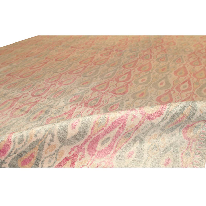 Silk Paisley Area Rug