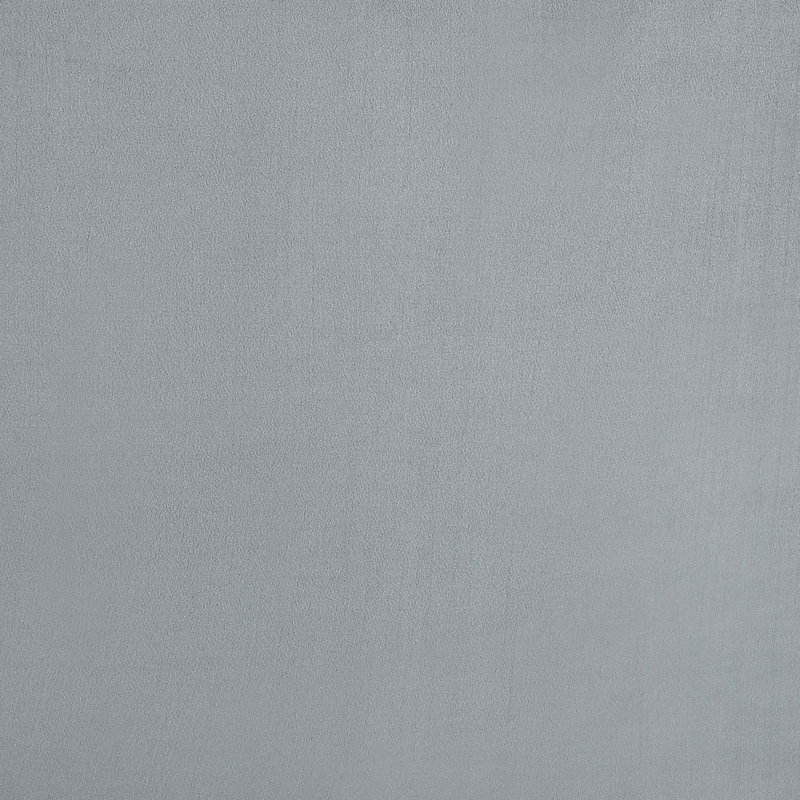 Chaise capitonnée grise et dorée