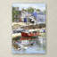 «Armand Coastal Town» par Armand, reproduction sur toile-21650657