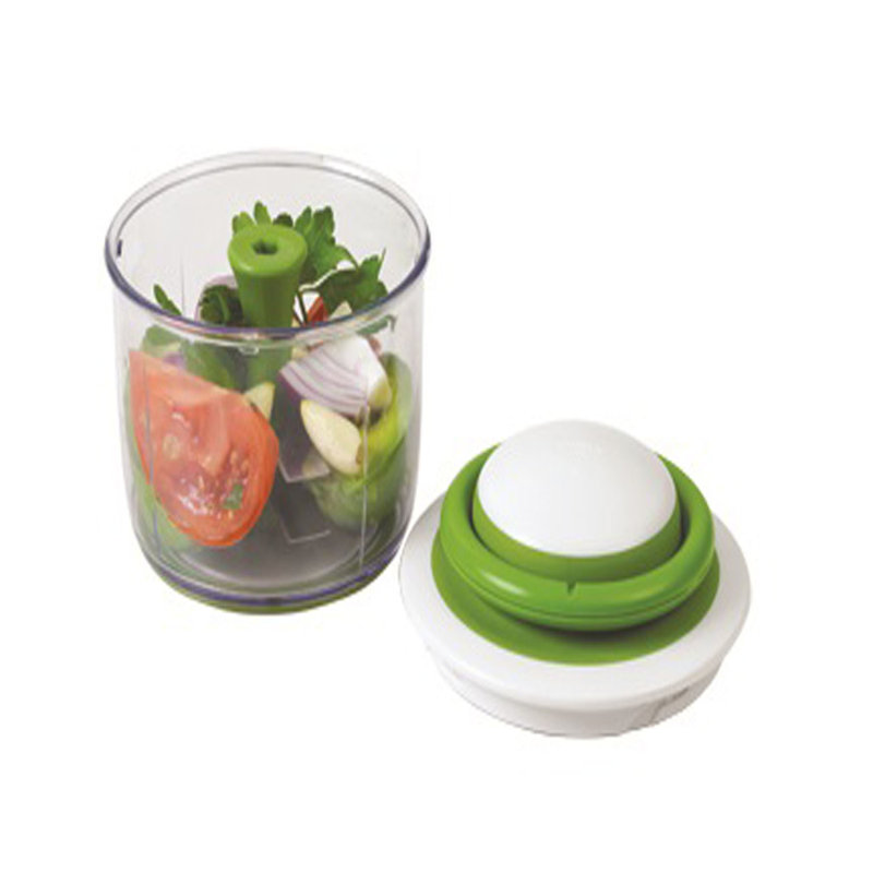 Chef'n Arugula Hand-Powered Food Chopper with Storage Lid