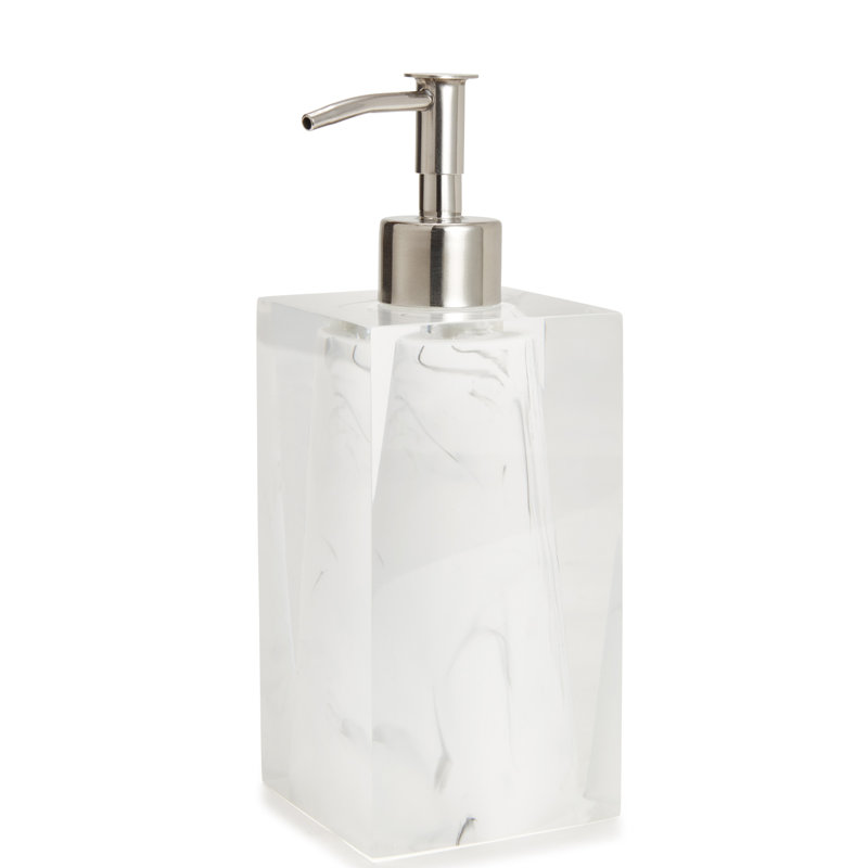 Kulas Resin Soap / Lotion Dispenser Bathroom Tray Tumbler