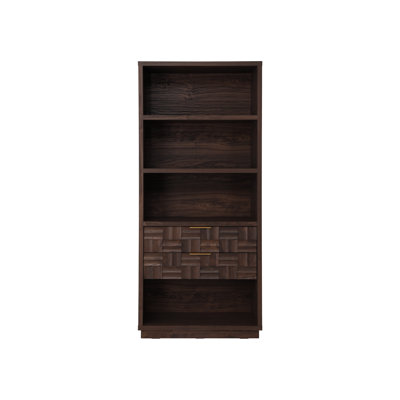 76"H x 33.5"W Fairmont 2 Drawers Bookcase