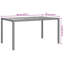 Glass Top Dining Table