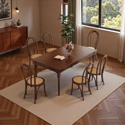 American Minimalist Rectangular Dining Table