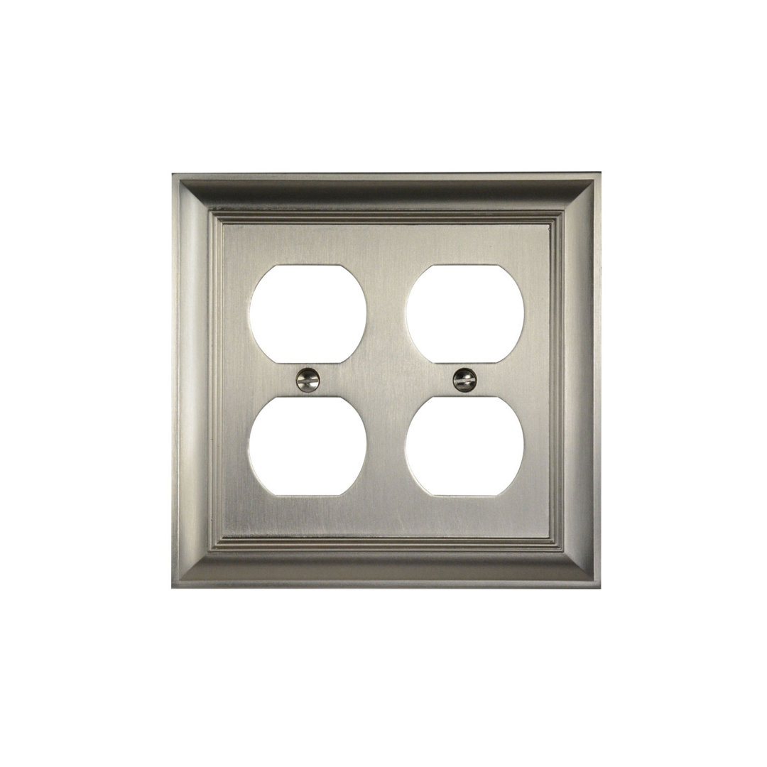 Impressions 2 - Gang Duplex Outlet Standard Wall Plate CKP