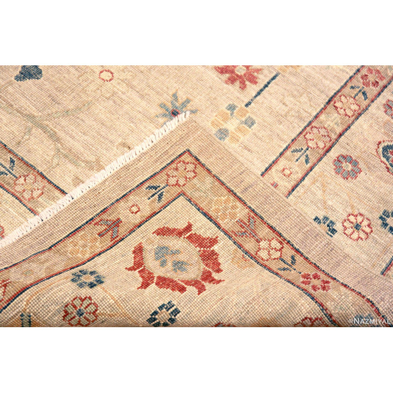 Tapis Oushak turc moderne unique à grande échelle