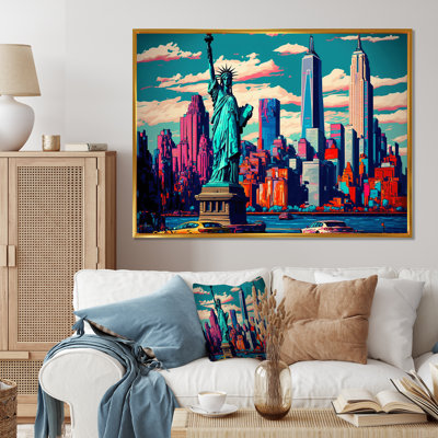 «New York Lady Liberty I», reproduction sur toile