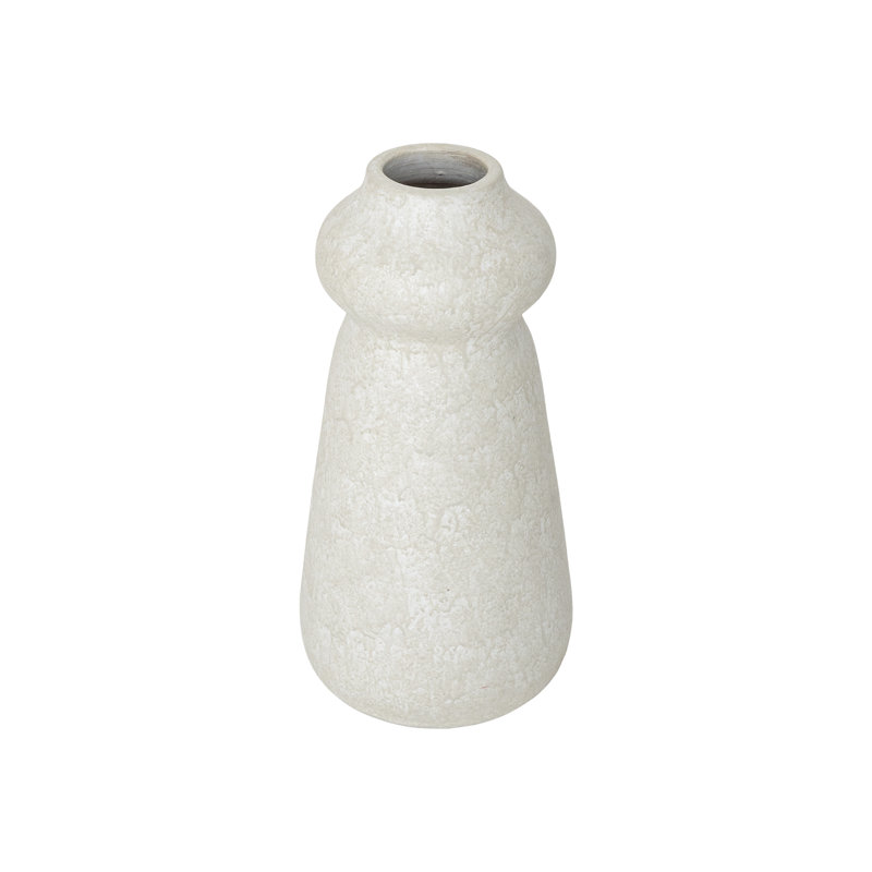 Vase texturé texturé en terre cuite Textura