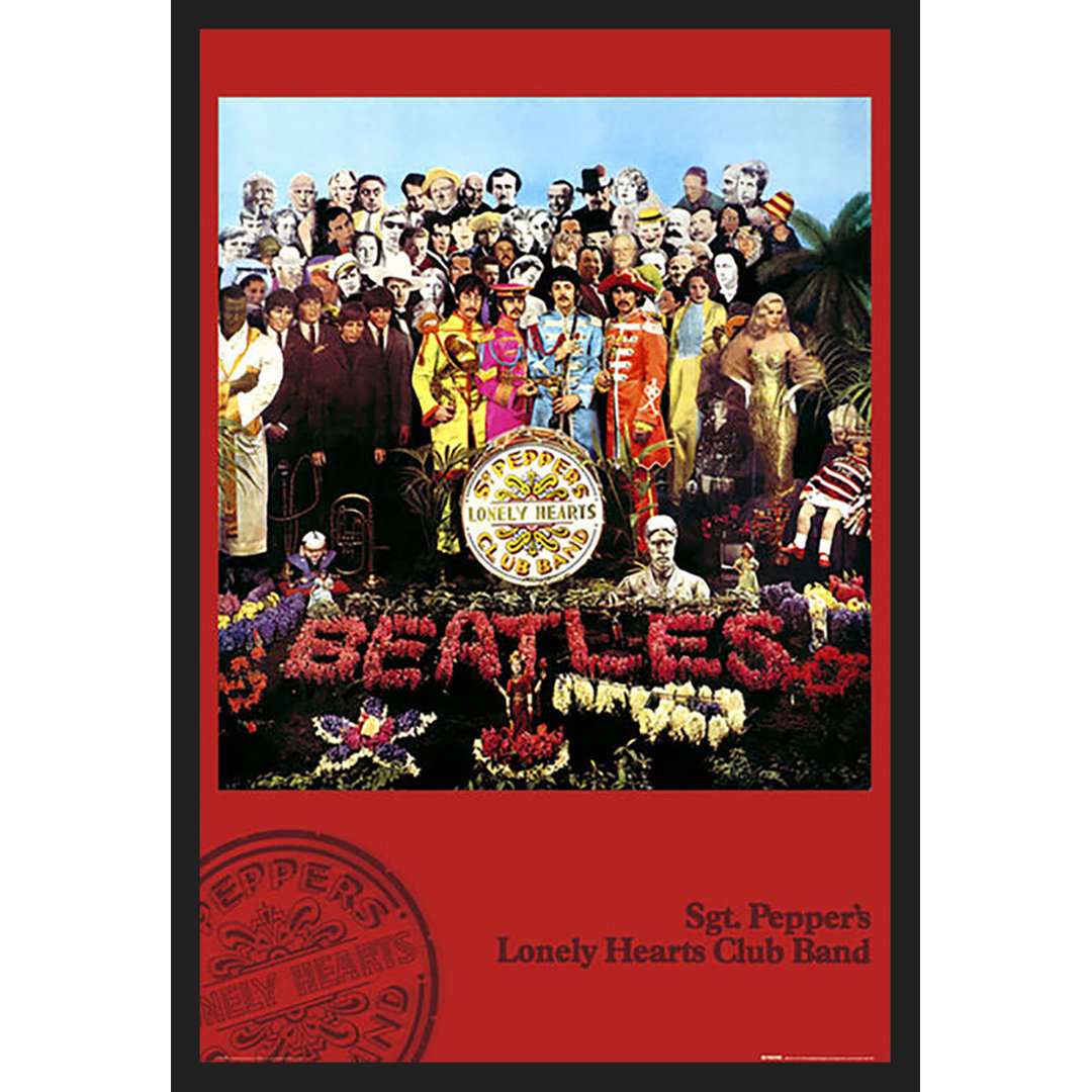 " Beatles Sgt Pepper (Album Cover) " Red Barrel Studio®