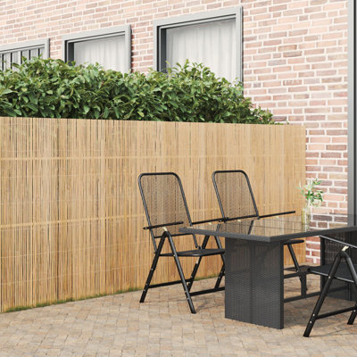 600 cm W Bamboo Border Fencing