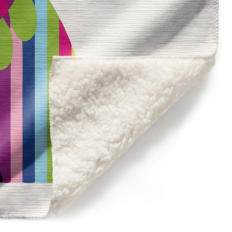 Hand Woven Throw Blanket, 51" x 60"