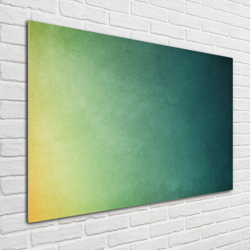 Marine Gradient - No Frame Print on Glass, Glass