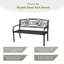 Banc en acier Elsiemae