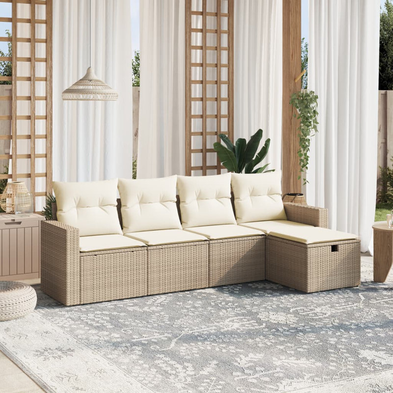 Ensemble de canapé de jardin Vidaxl