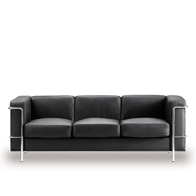 Beck 3 Seater Faux Leather Sofa