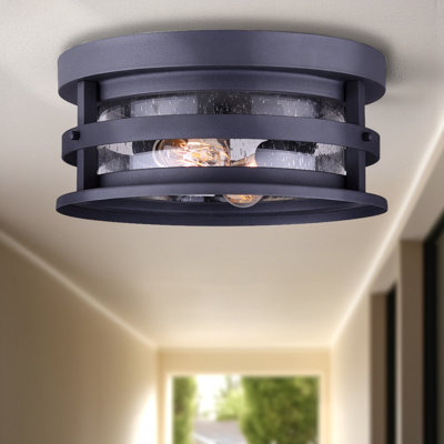 Plafonnier encastré d’extérieur 2 lumières Wilhite