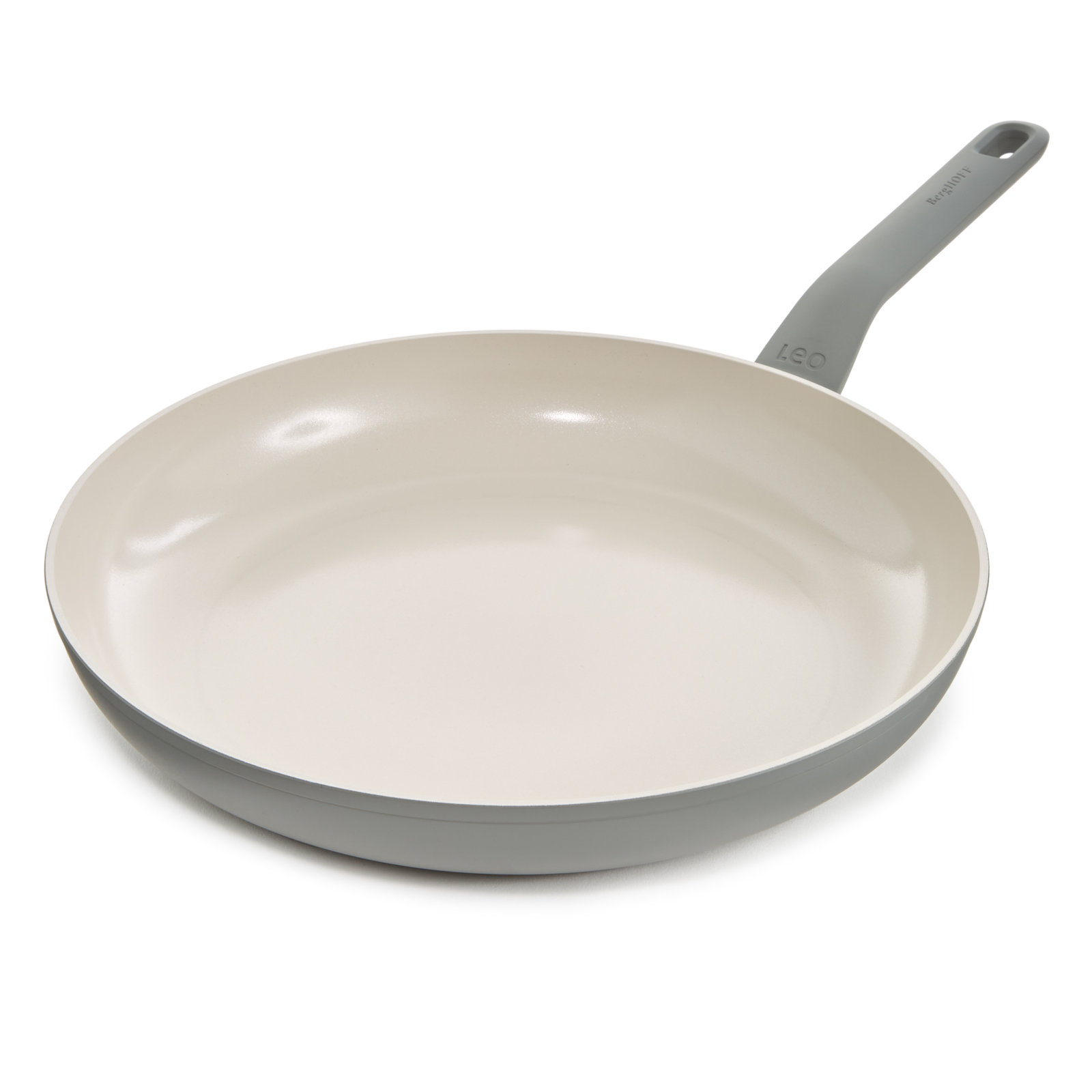BergHOFF Non-Stick Ceramic Frying Pan, Gray, 12.5"