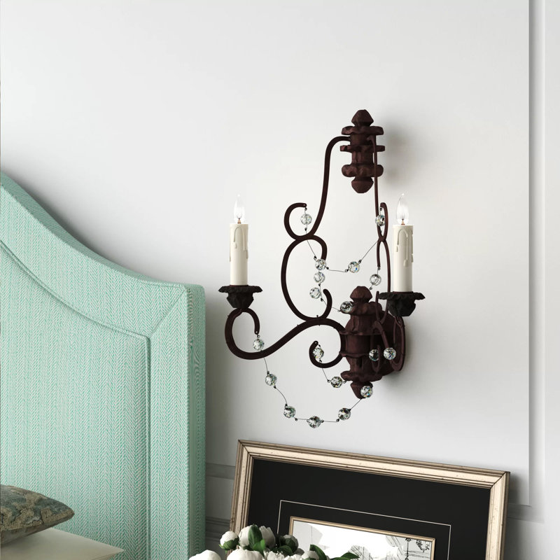 Visual Comfort 2 Light Candle Wall Light