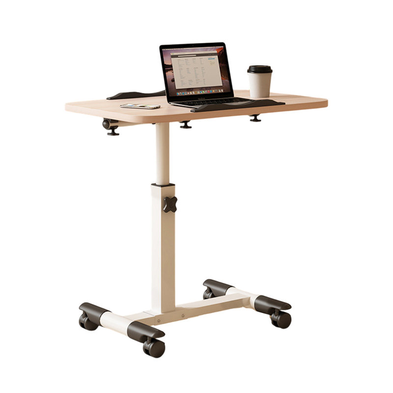 Table au-dessus du lit, table de chevet mobile pour hôpital avec bureau inclinable, table de hauteur réglable au-dessus de la table de lit