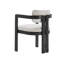 Chaises d'appoint rembourrées en bois de 19 po Abilene -114201774