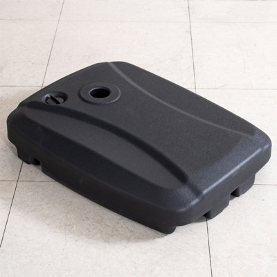 6.5kg Plastic Free Standing Umbrella Base with Wheels