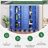 3 - Tier 12" Wide Locker with Hooks and Mirrors-82779700