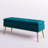 Kajana 45.5"W Transitional Velvet Upholstered Flip Top Storage Bench-919888763