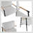 Modern Accent Chair – Plush Cushions & Wooden Armrests (Minimalist Design, 250 lb Capacity)-1084658979