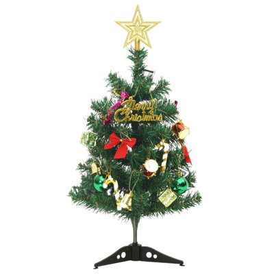 Mini sapin de Noël artificiel avec lumières DEL
