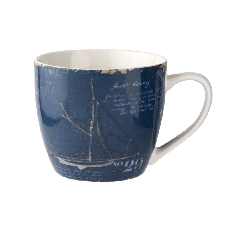 Tasse 16 oz Pimpernel Yacht Study