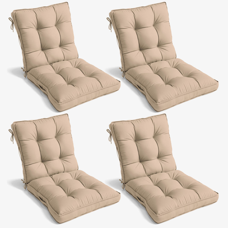 Coussin de siège / dossier extérieur / intérieur, Sable, L 21 po x P 21 po 