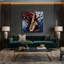 «Music Saxophone Brown», art mural sur toile-397402704