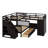 Twin Twin Over Full Bunk Bed With Drawers,Desk And Wardrobe-1737361322