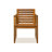 Solid Wood Patio Armchair (Set of 2)-1660065101