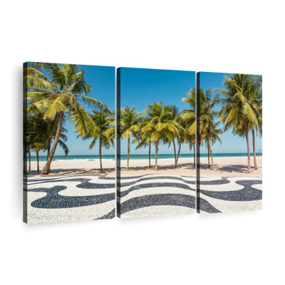 "Plage de Copacabana" sur toile